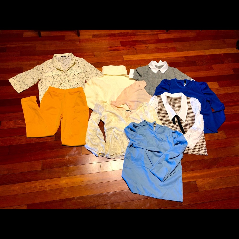 NEW Shein bundle- 9 items. Size Small